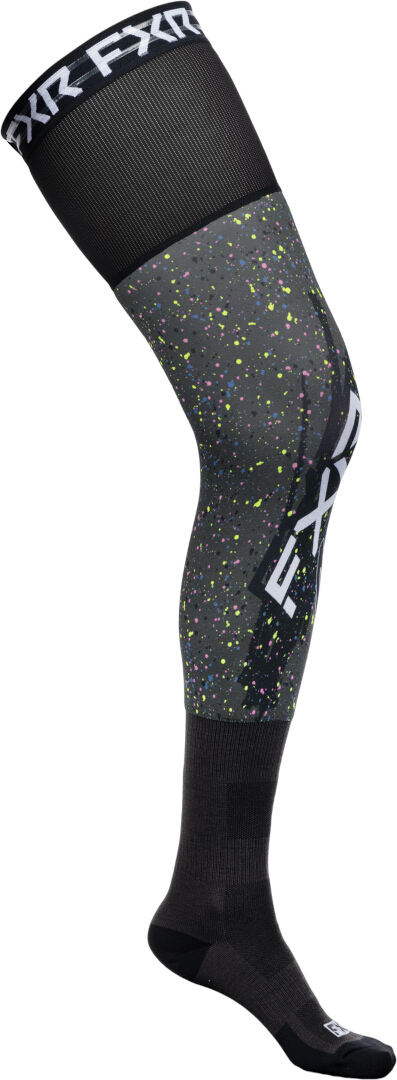 FXR Riding Șosete de motocross alb/negru S/M Figura 2