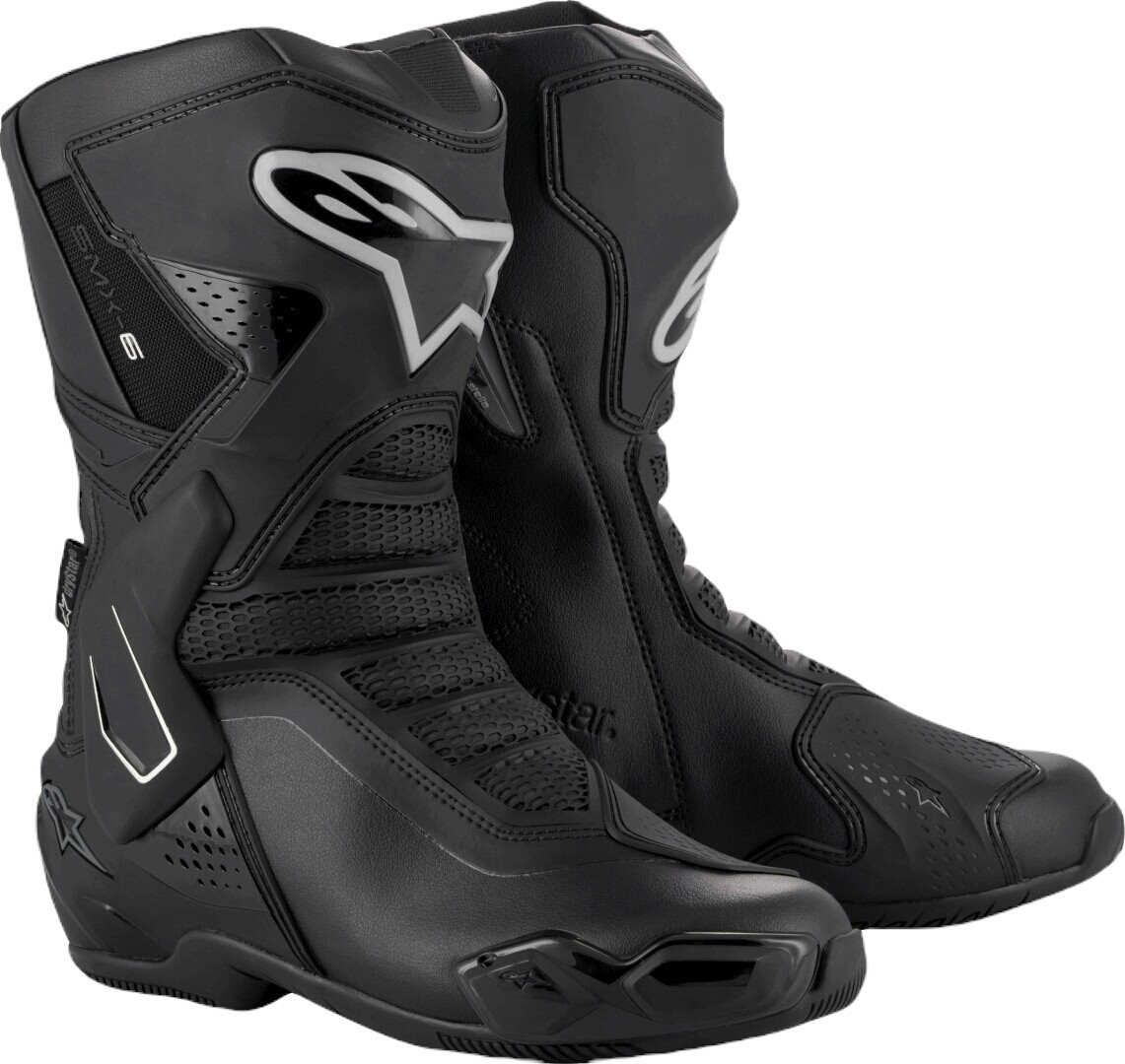 Alpinestars Stella SMX-6 Drystar® v3 Cizme impermeabile pentru motociclete pentru femei Alb/Negru 38 Figura 2