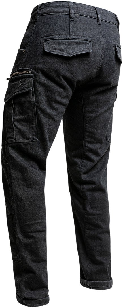 John Doe Defender Mono Damer Motorcykel Tekstil Bukser Sort 27 L32 Figur 4