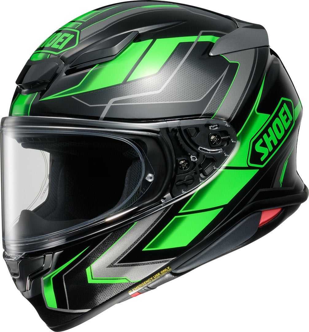 Shoei NXR 2 Prologue Hjelm sort/grøn S (55/56) Figur 1