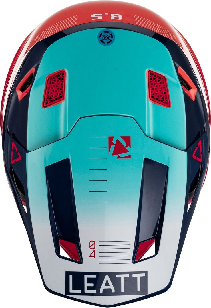 Leatt 8.5 Royal Capacete de Motocross com Óculos S (55/56) Figura 6