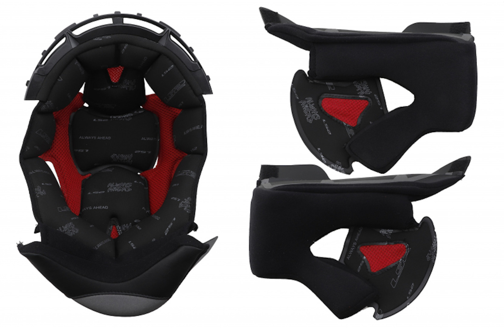 LS2 FF327 Challenger HPFC Doublure & Cheek Pads M Figure 1