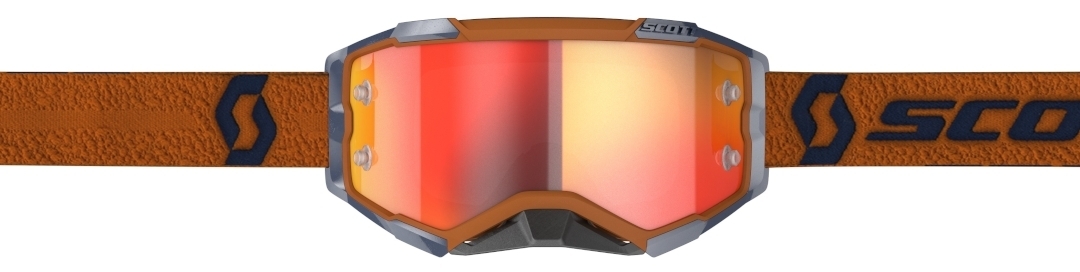 Scott Fury Chrome Ochelari de motocross portocaliu Figura 5