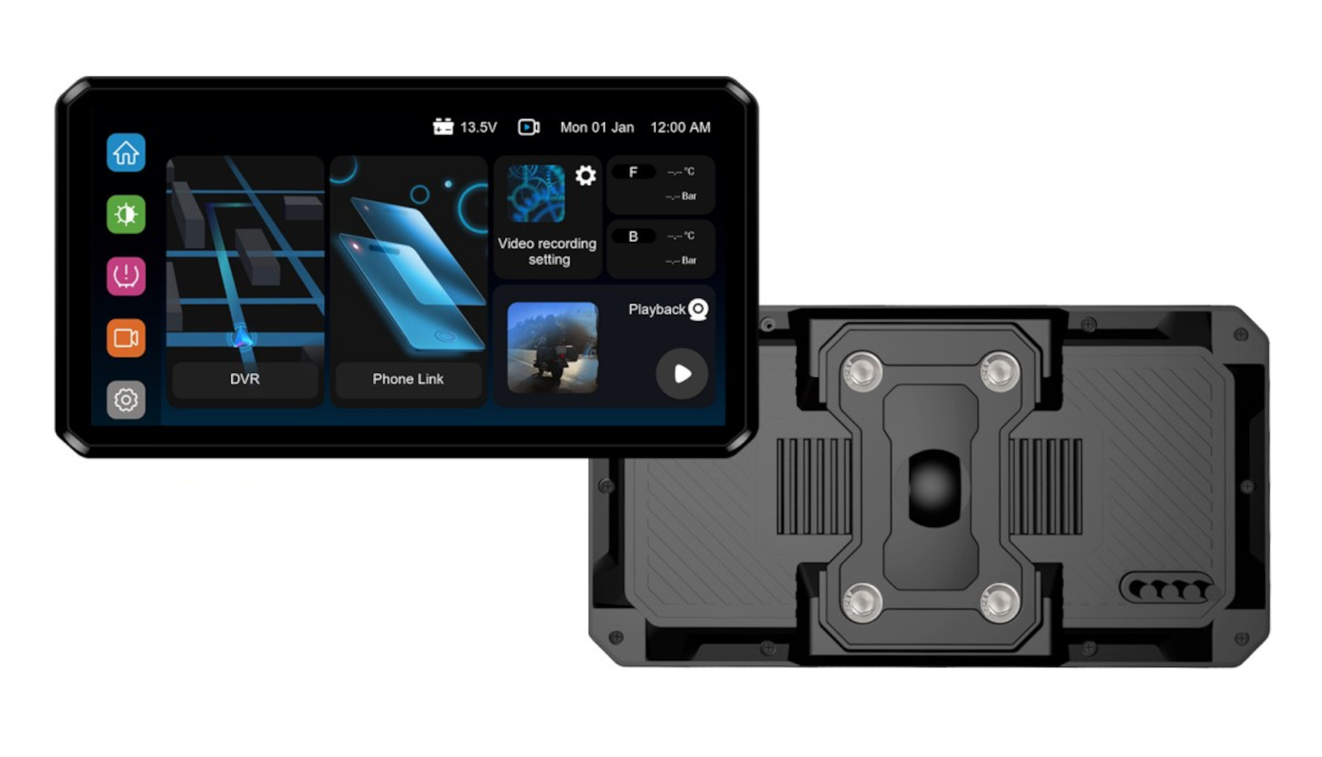 AlienRider M2 Pro 摩托车多媒体系统 主条目图1
