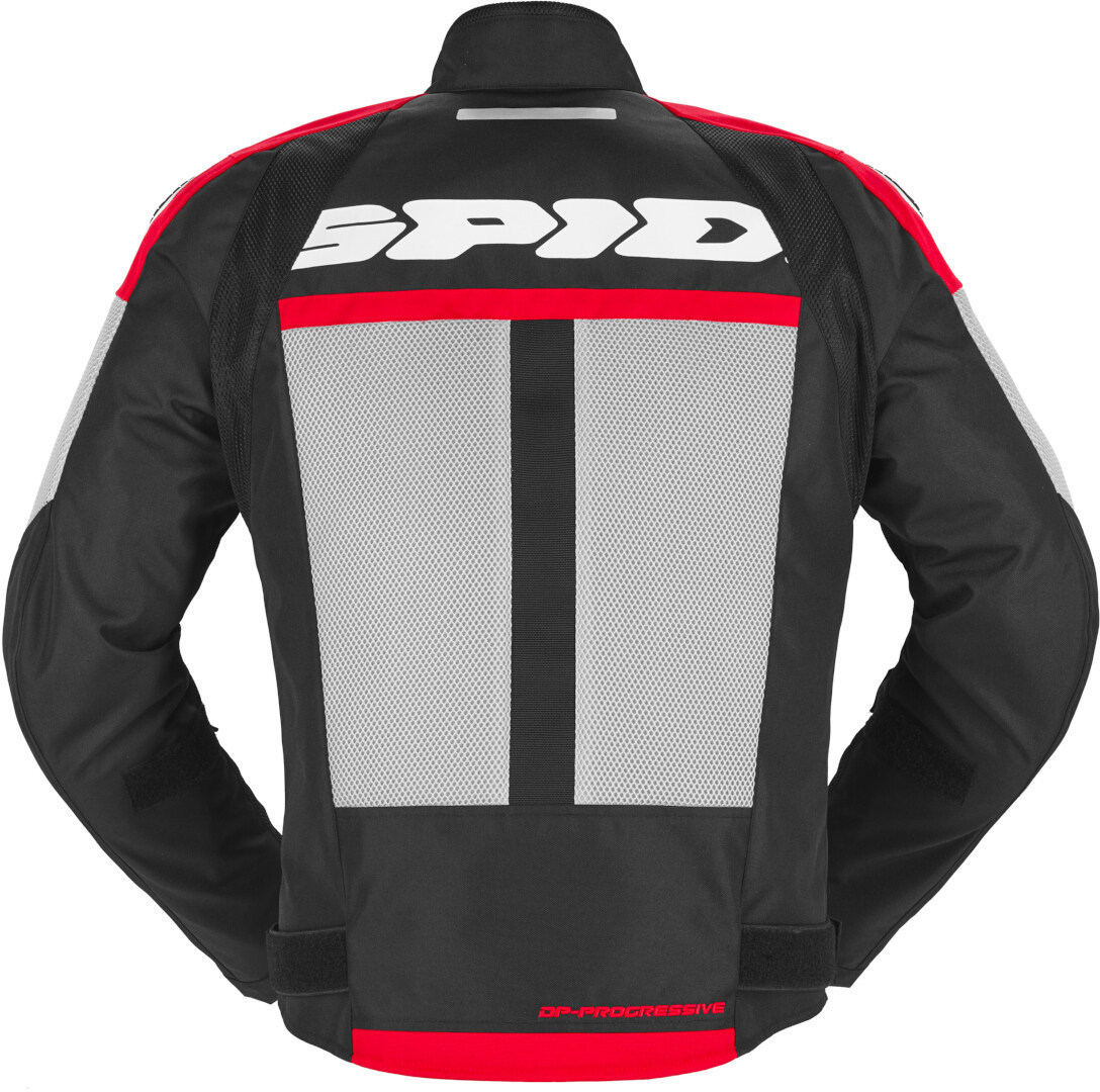 Spidi Progressive Net H2Out Motorcycle Textile Jacket red 3XL Figure 4