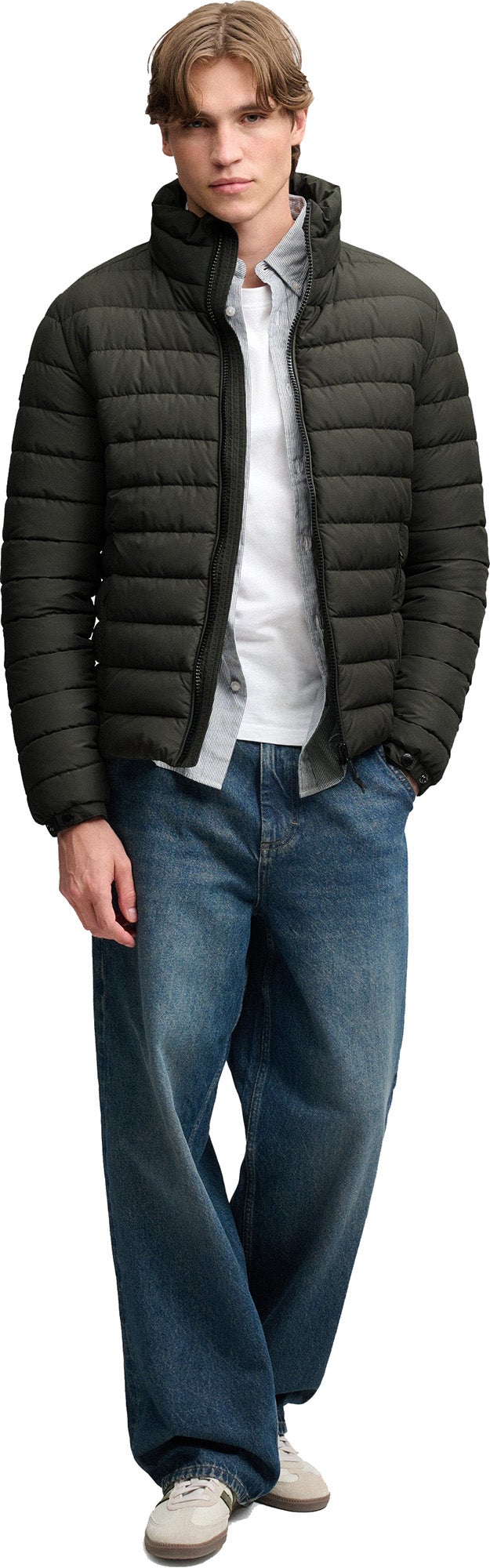 Superdry & Co Fuji Veste matelassée olive/vert M Figure 7