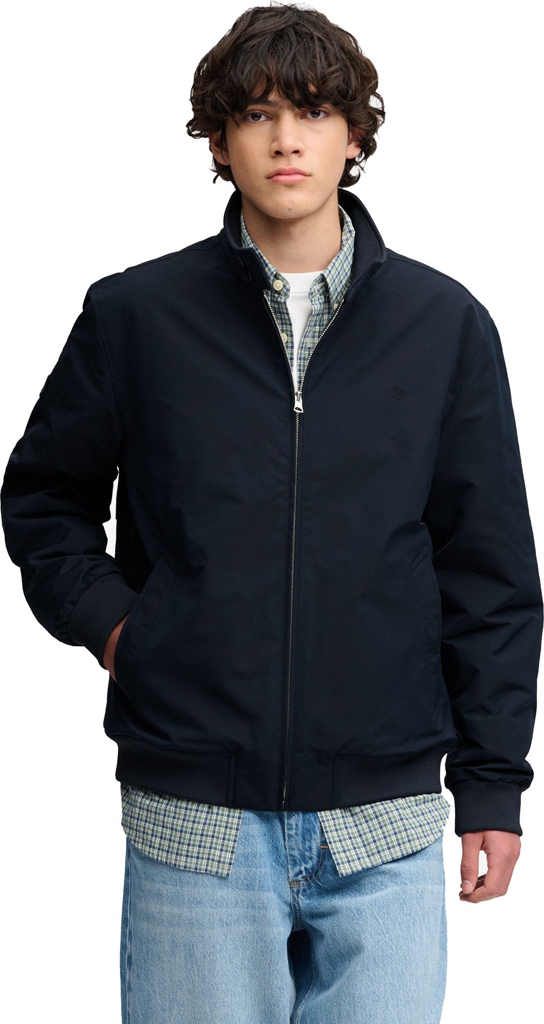 Superdry & Co Campus Jas Marineblauw XL Figuur 3