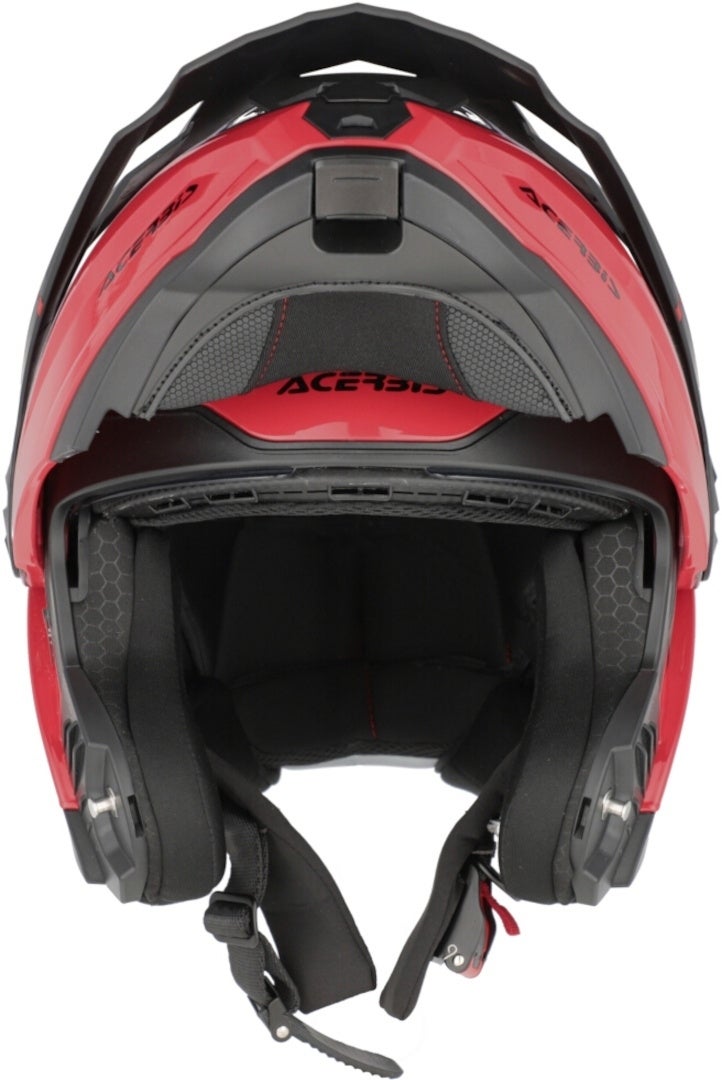 Acerbis Rider Graphic Casco rosso/nero XL (60/61) Figura 10