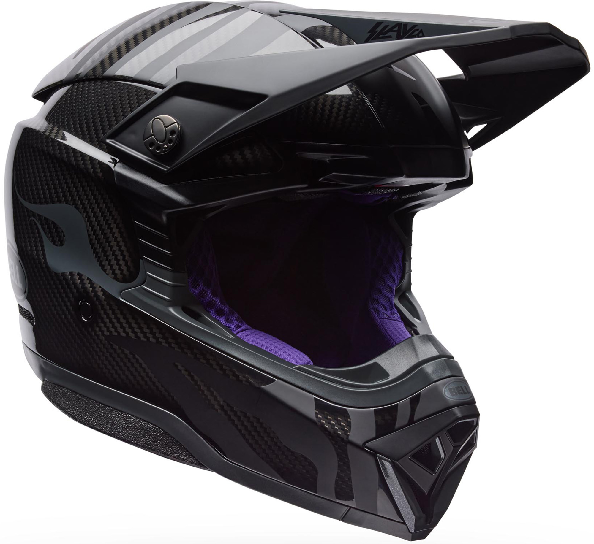 Bell Moto-10 Spherical Slayco Amber SE Motocrosshjälm Förlust (58/59) Figur 1