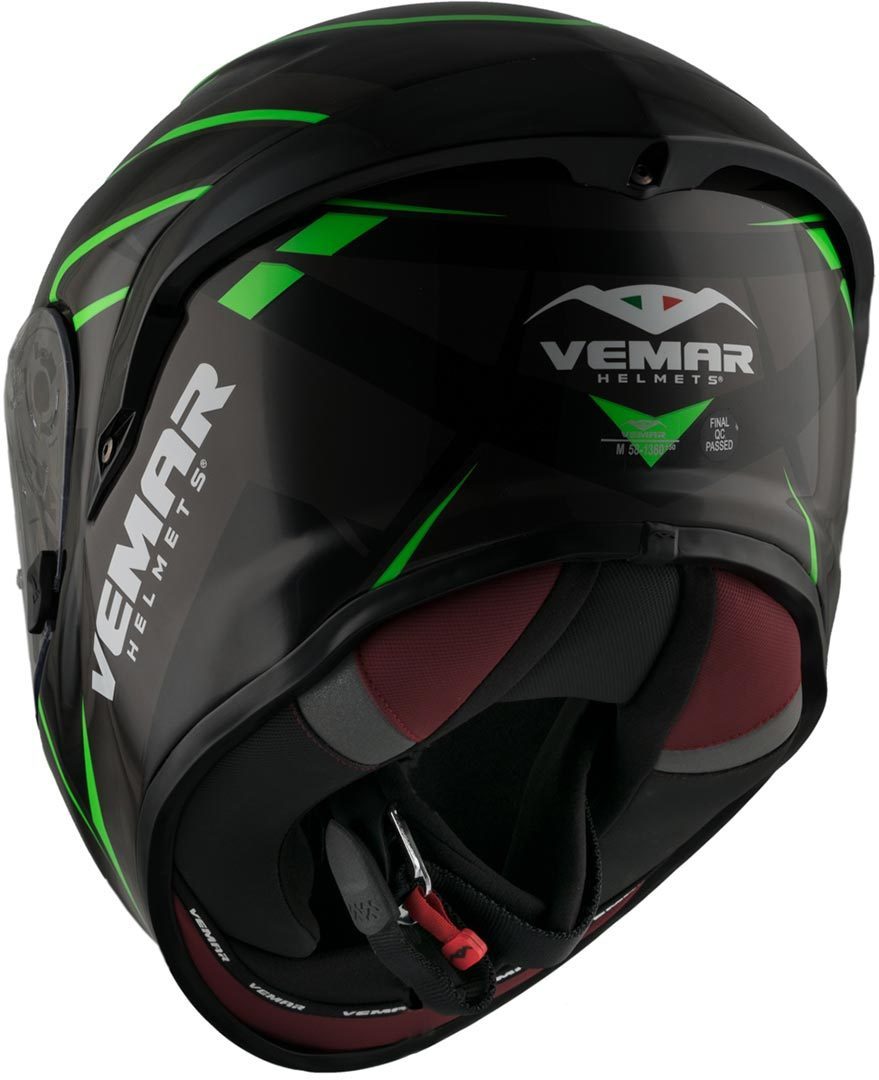 Vemar Hurricane Spark casco nero/verde XL (61/62) Figura 2