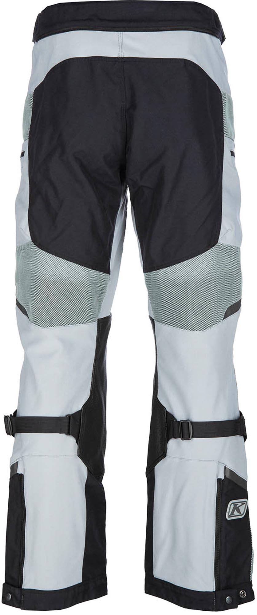 Klim Baja Mesh Motorcycle Textile Pants grey/black Short 38 Figure 4