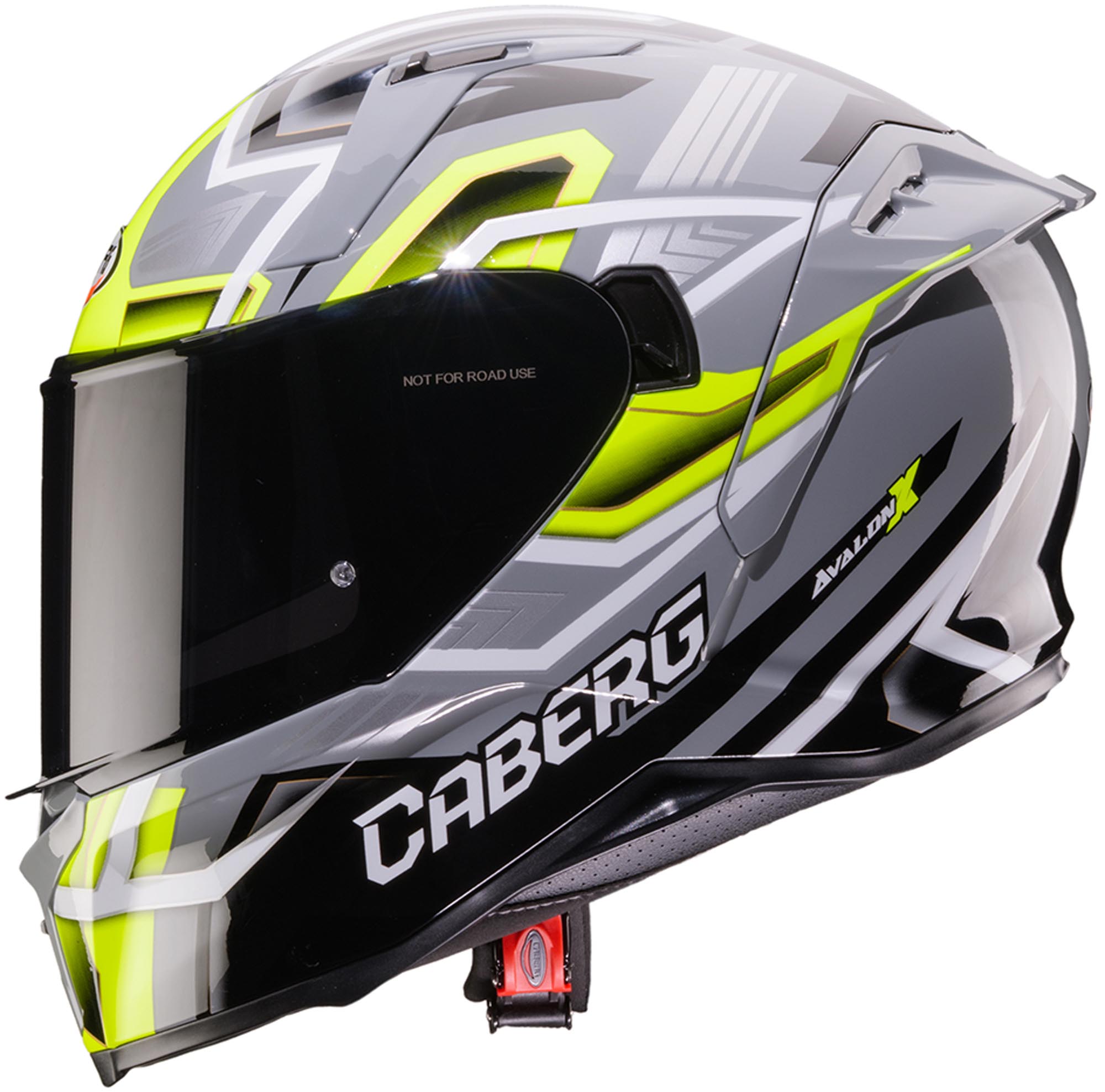 Caberg Avalon X Brama Helmet grey/black/yellow XXL (63/64) Figure 3