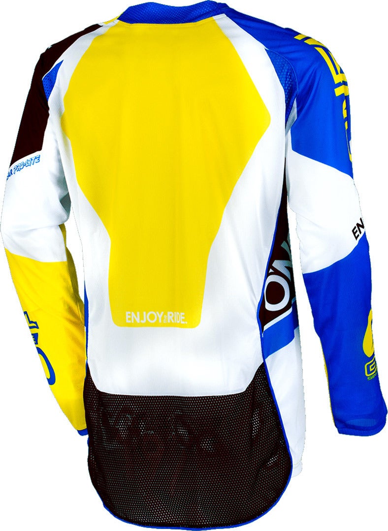 O´Neal Hardwear Flow True Jersey blå/gul M Figur 2