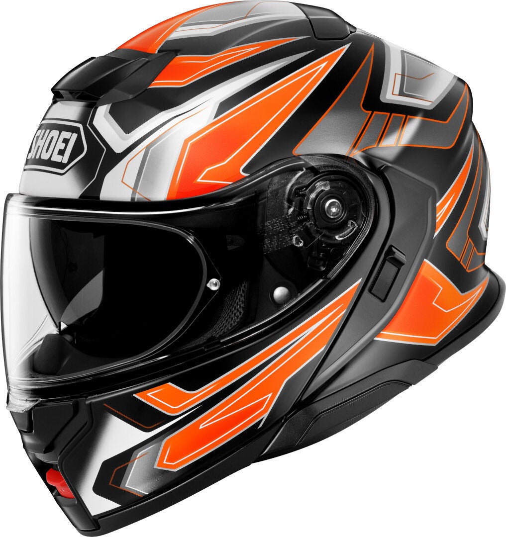 Shoei Neotec 3 Anthem Klapphelm schwarz/weiß/orange M (57/58) Abbildung 1