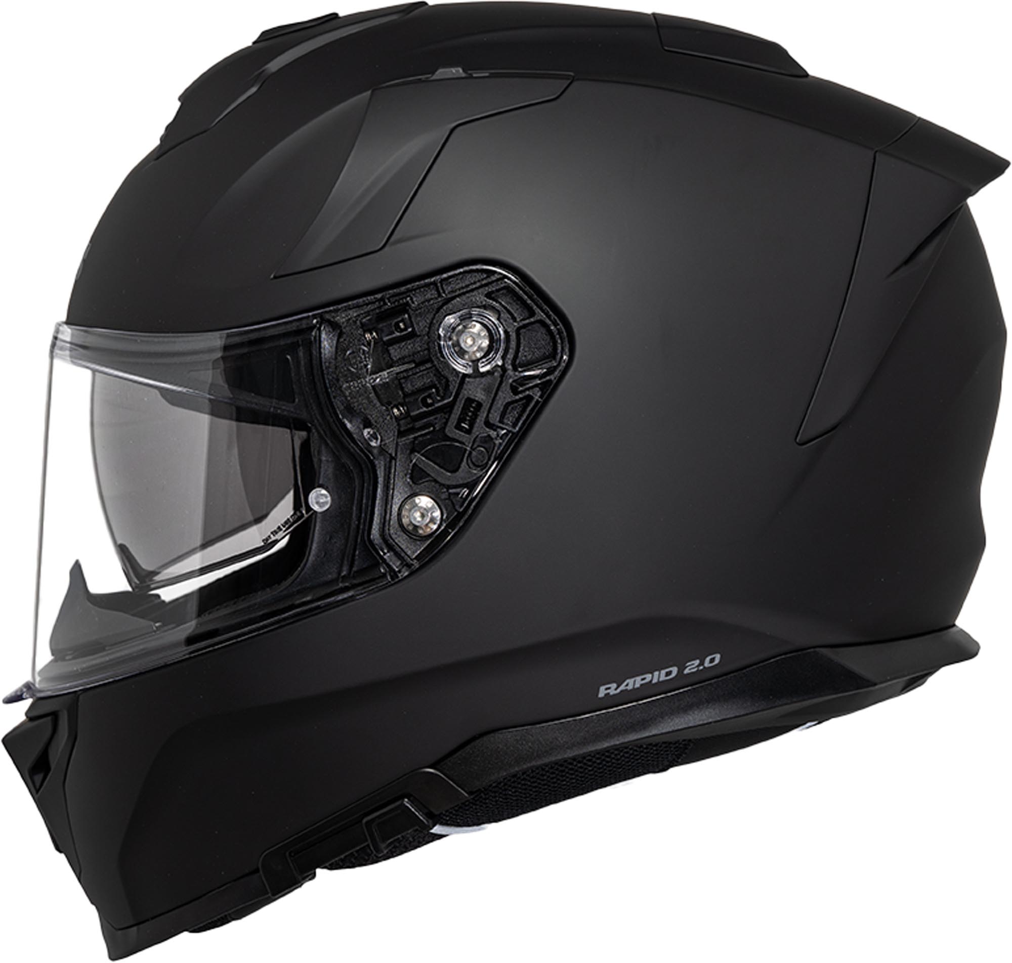 IXS Rapid 2.0 Chalky Helm schwarz matt L (61/62) Abbildung 2