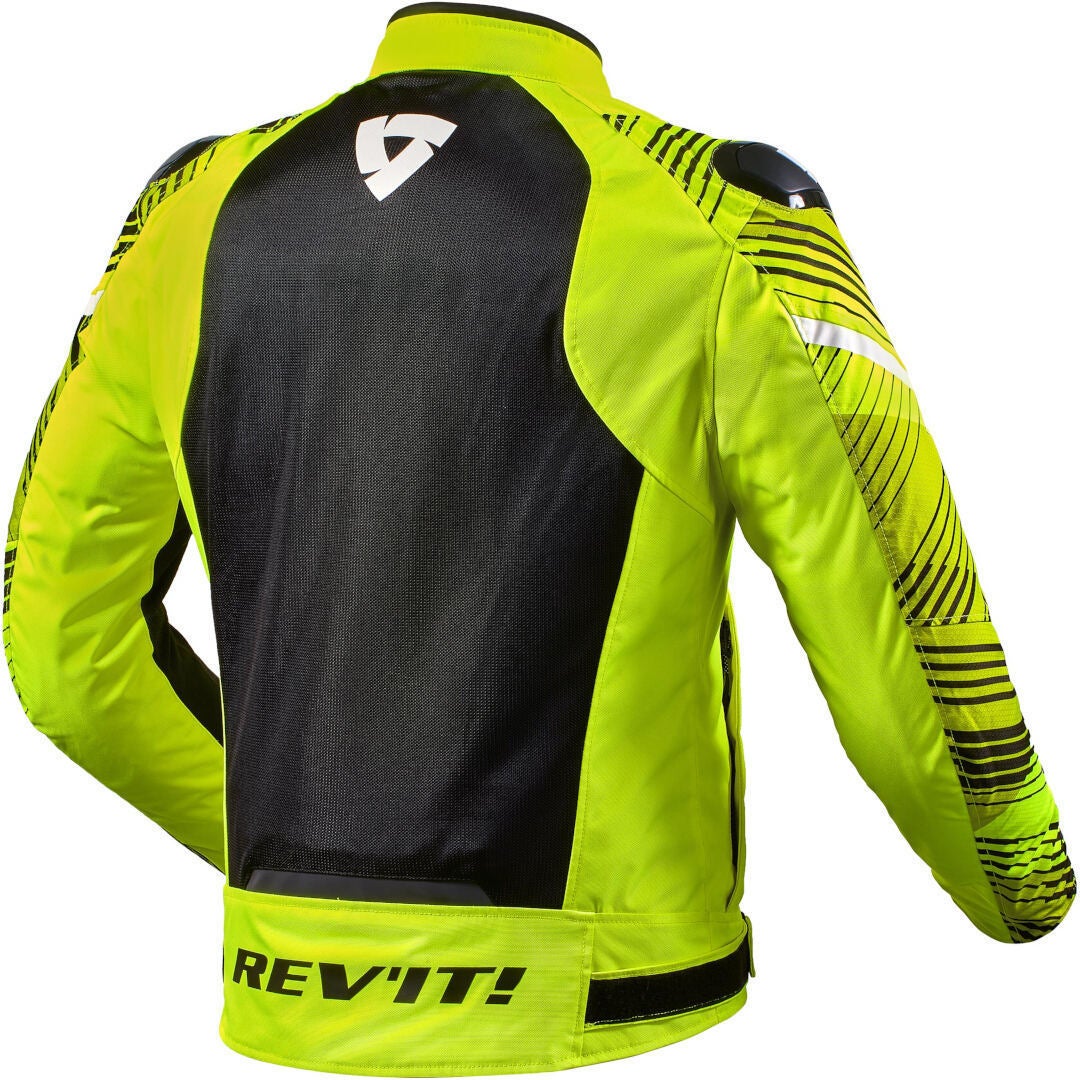 Revit Apex Air H2O Motorcycle Textile Jacket black/yellow XL Figure 2