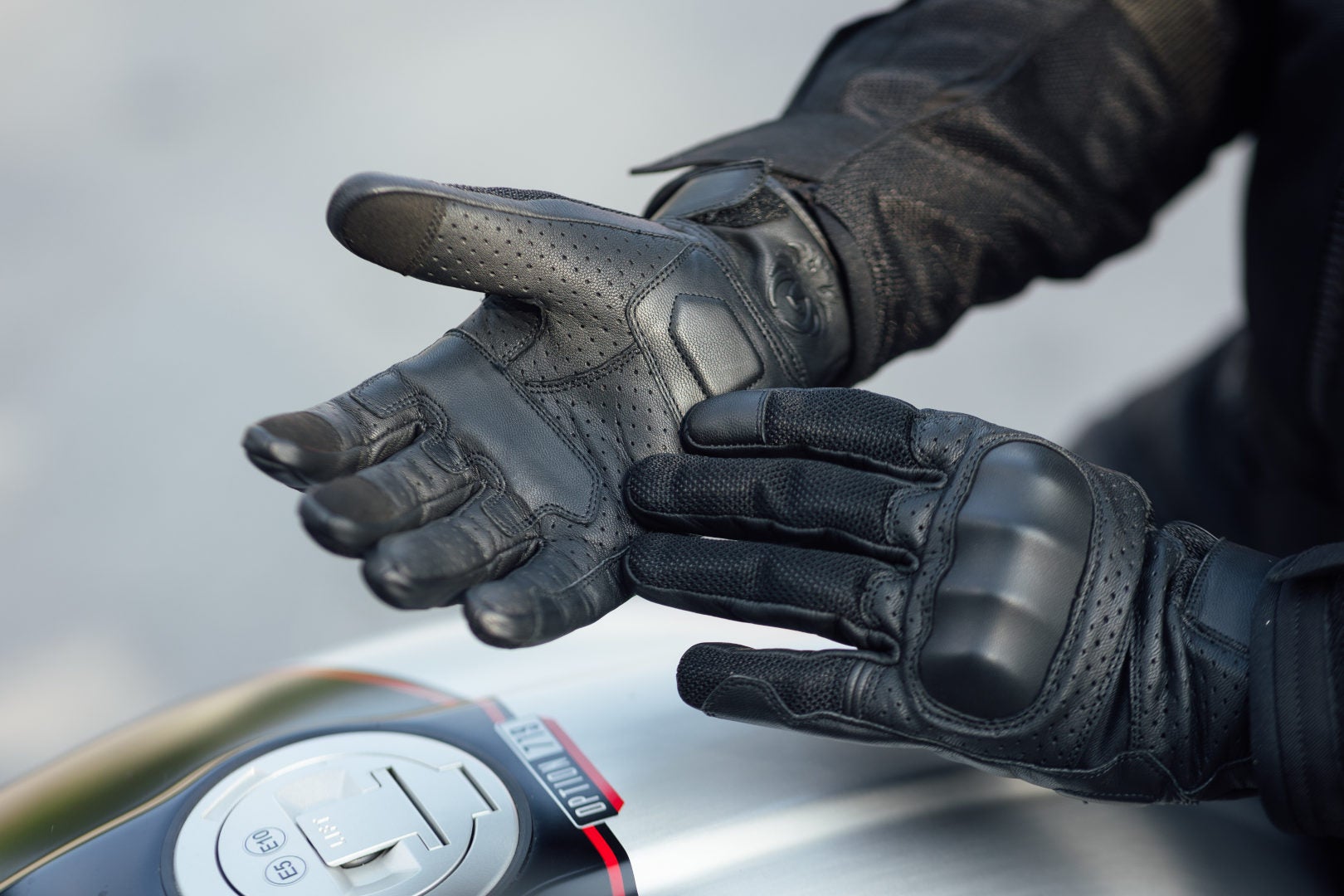 Merlin Griffin Urban D3O Motorrad Handschuhe S Abbildung 5