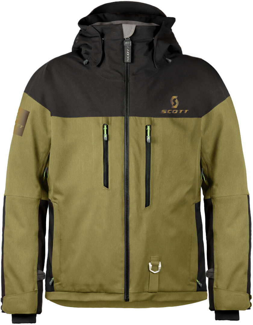 SCOTT Snow Flex Dryo Jaqueta Snowmobile Verde-oliva/preto L Figura 1