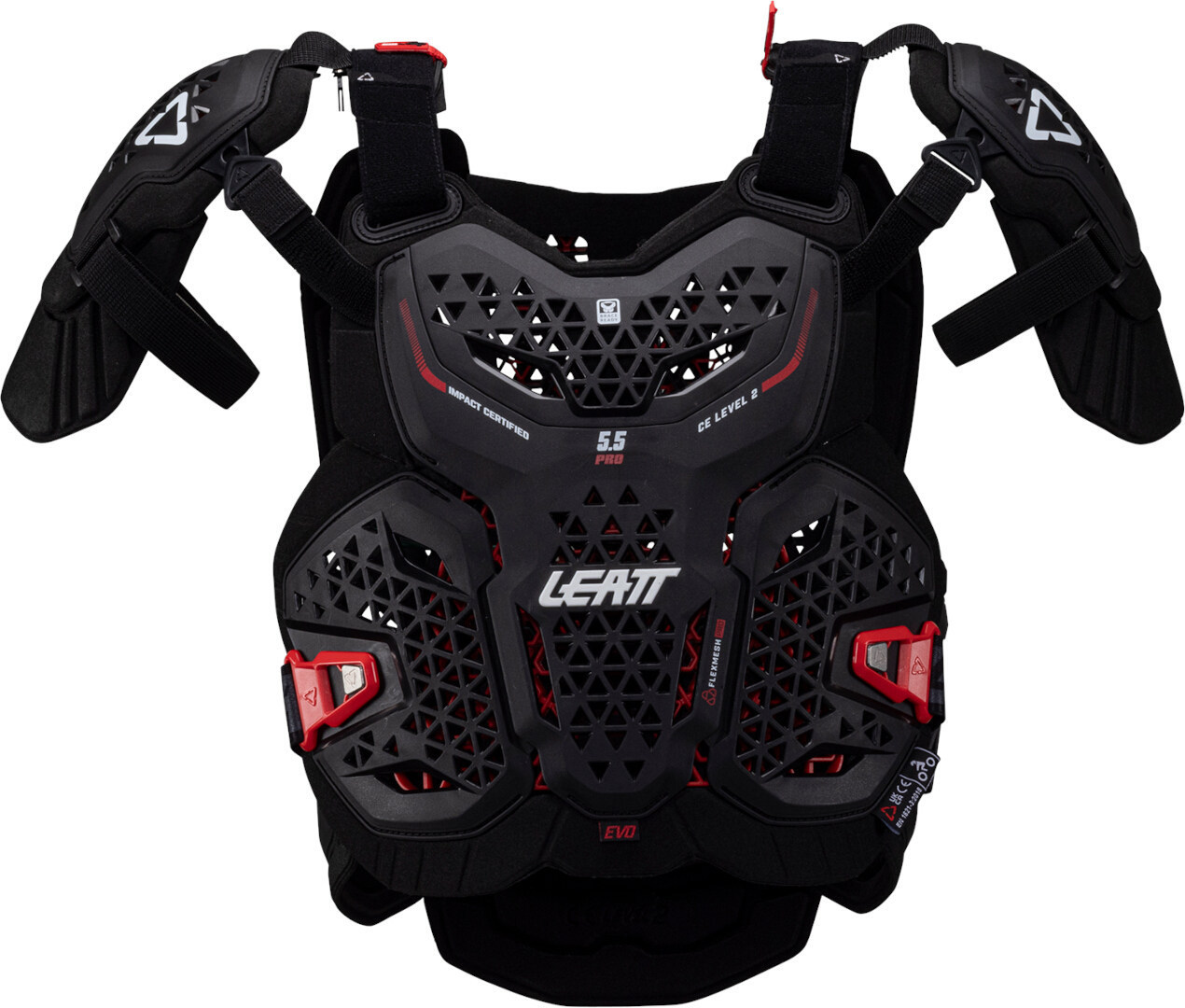 Leatt 5.5 Pro Evo Protector de piept negru S/M Figura 2