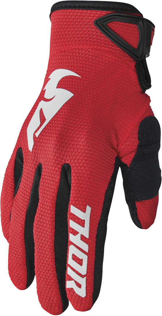 Thor Sector Motocross handsker rød/hvid/sort M Figur 1