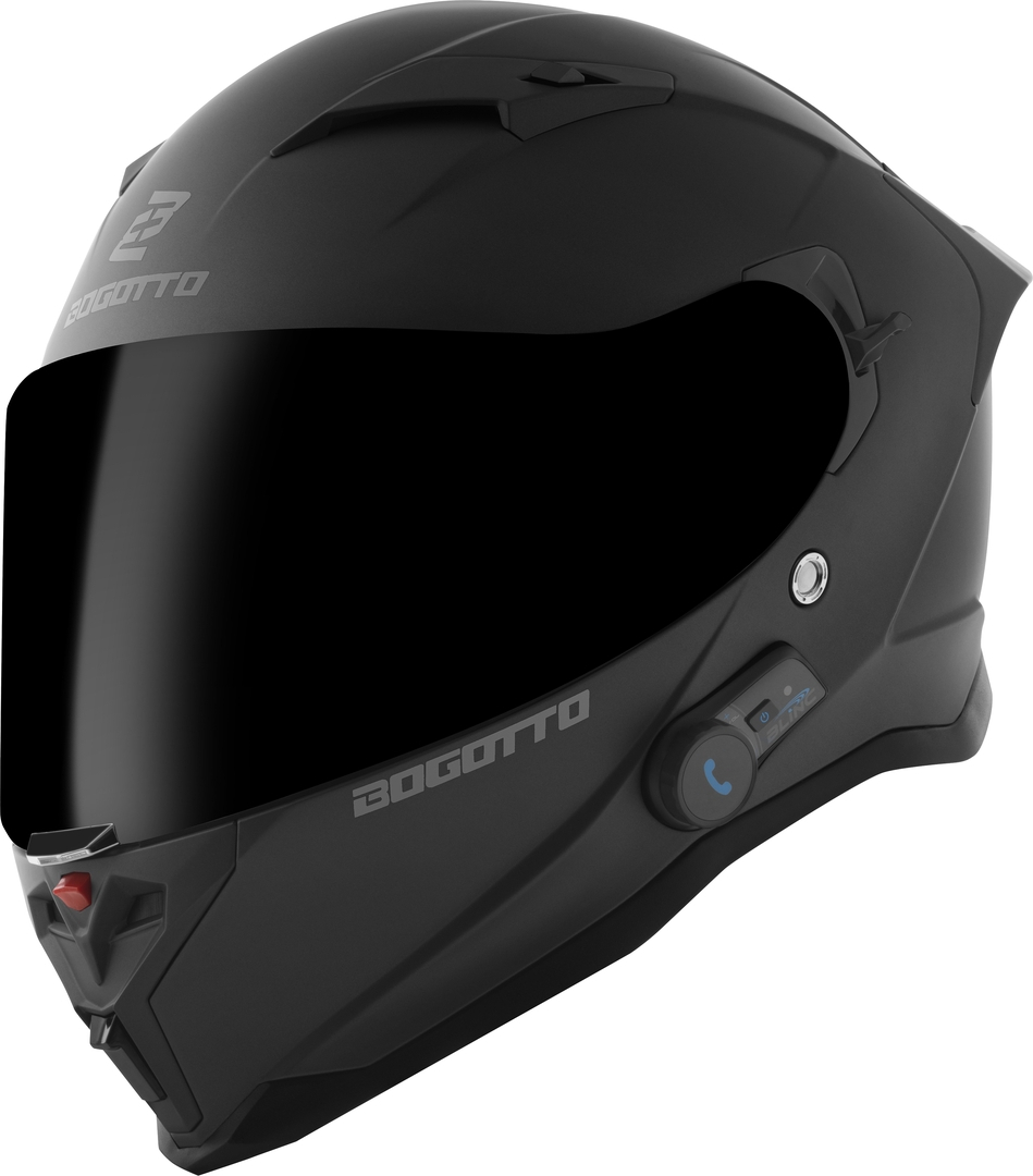 Side view of Bogotto H153 BT Bluetooth Helmet