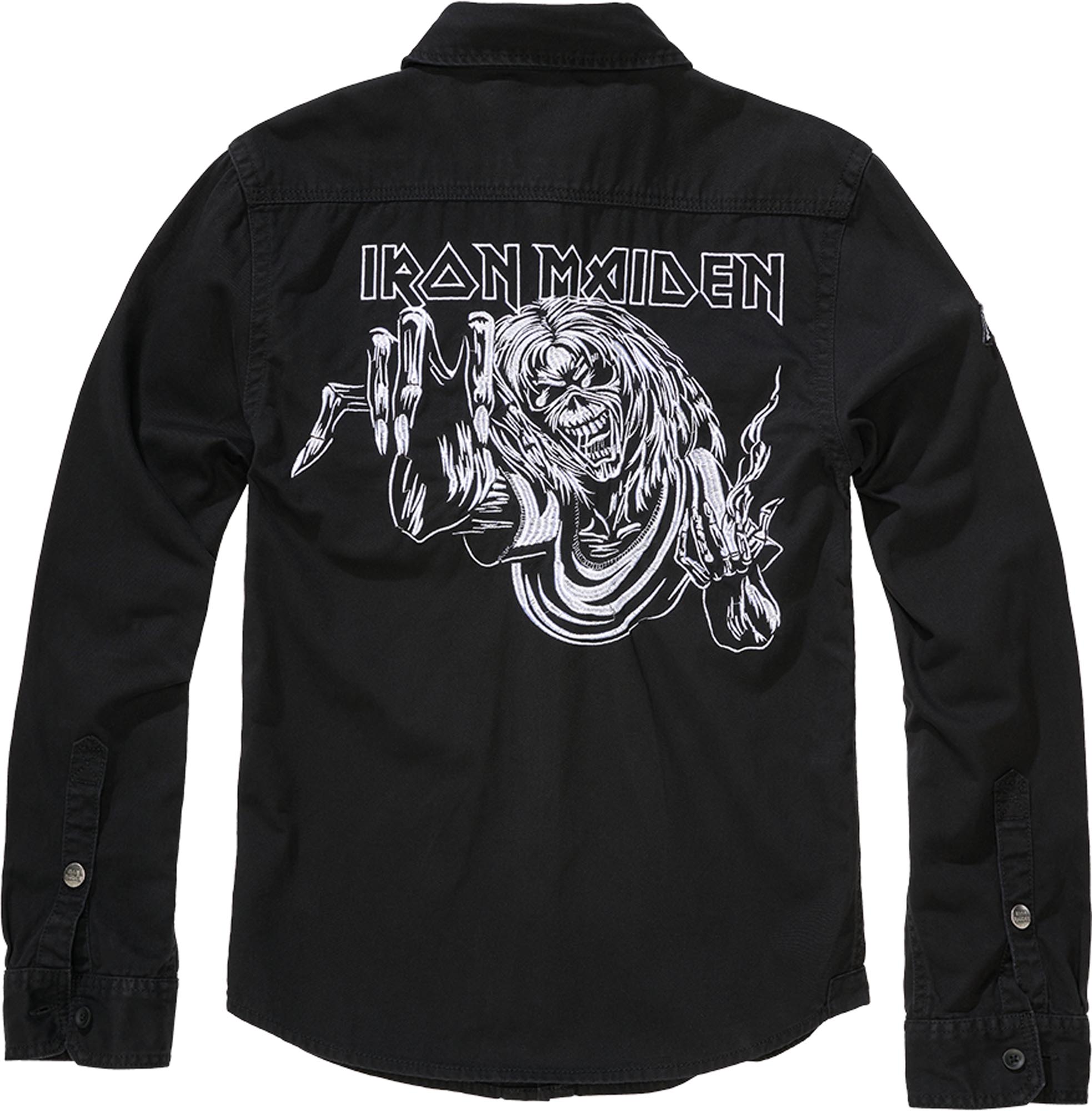 Brandit Iron Maiden Vintage Eddy Chemise M Figure 2