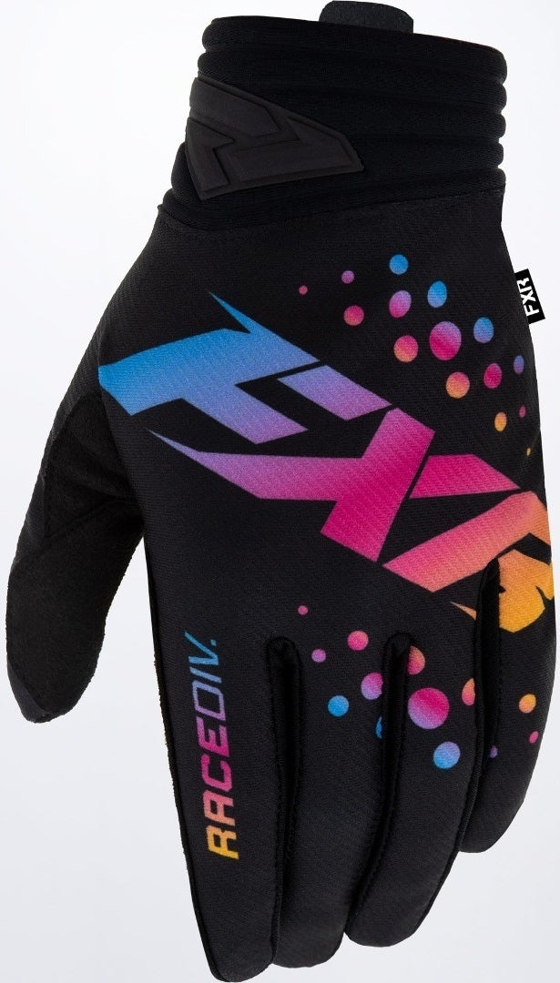 FXR Prime Motocross Handschuhe schwarz/rot M Abbildung 2