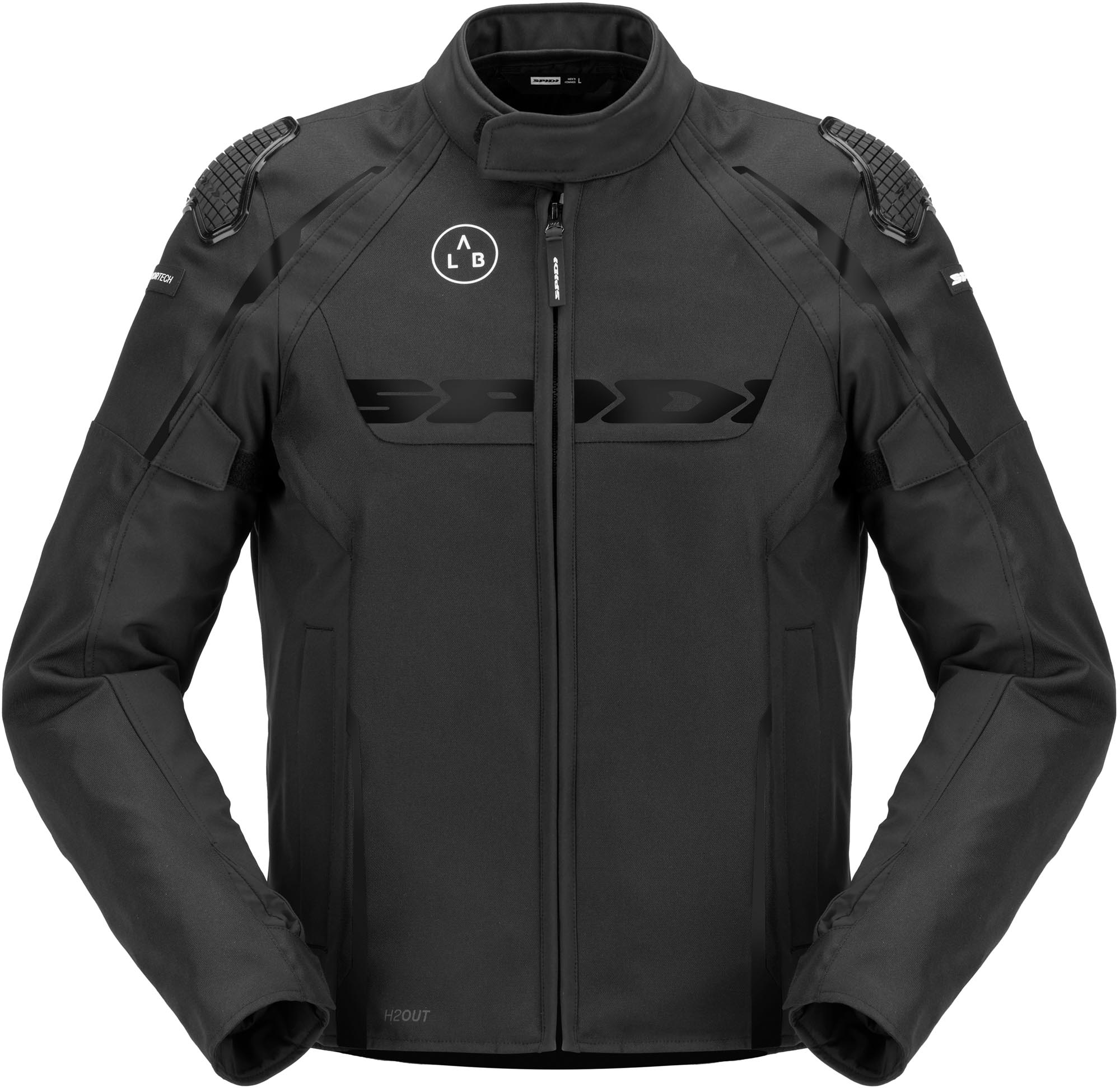 Spidi Race Warrior 2 H2OUT waterproof Motorcycle Textile Jacket black S Figure 1