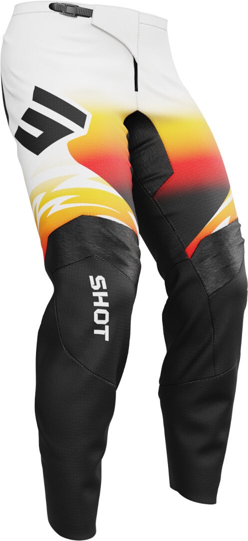Shot Draw X-Trem Motocross bukser til børn sort/orange/hvid 8/9 Figur 2