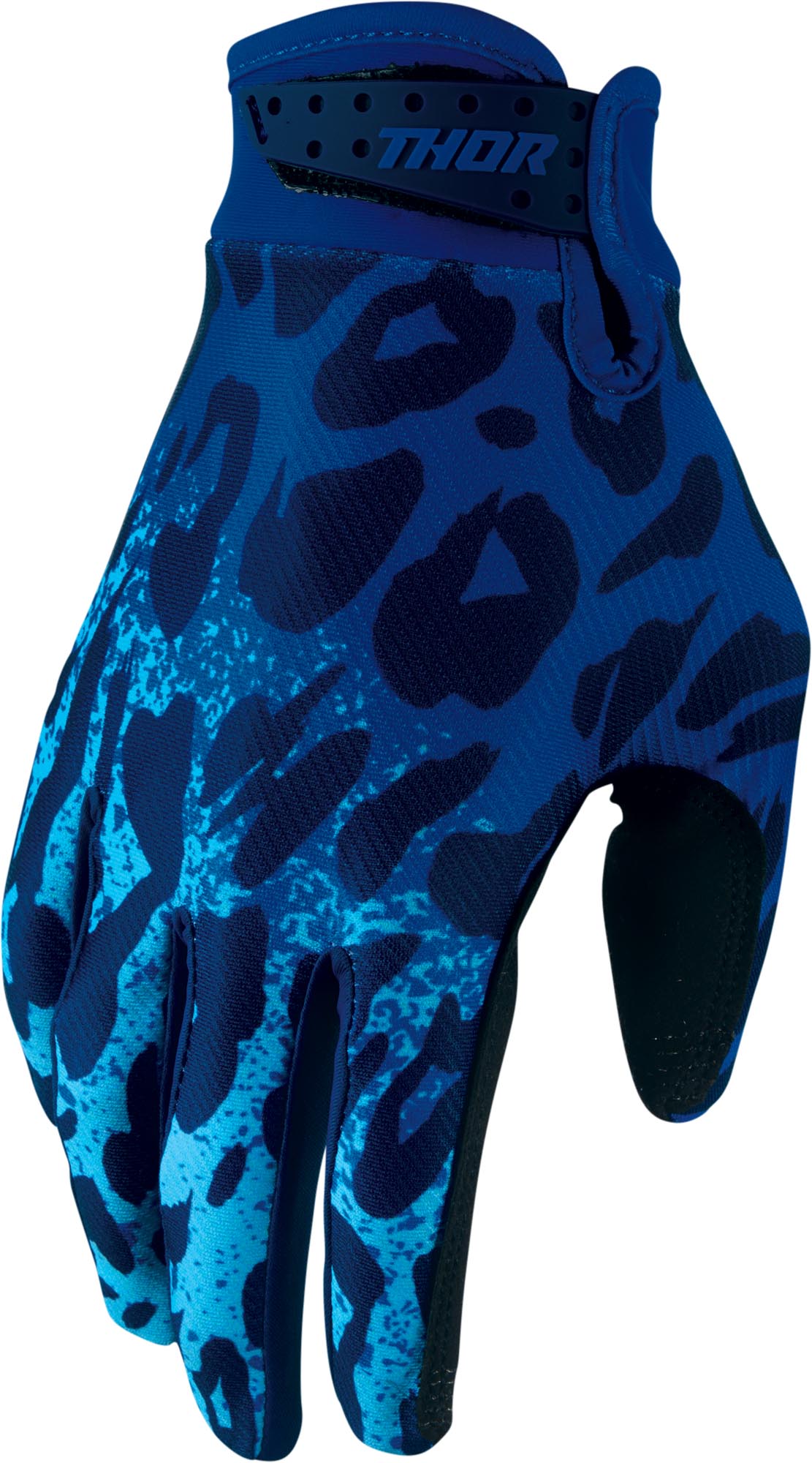 Thor Launchmode Namir Motocross Handschuhe dunkelblau/hellblau XL Abbildung 1
