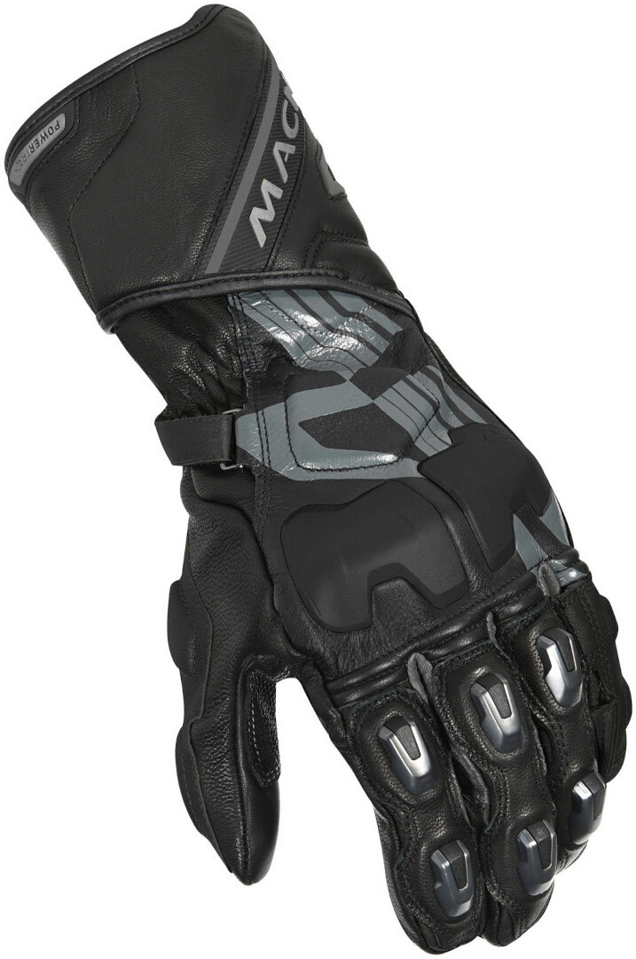 Macna Powertrack Motorcycle Gloves black L Figure 1