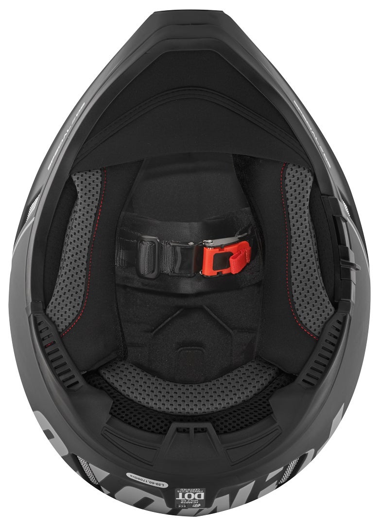 FC-Moto Merkur Pro Straight 엔듀로 헬멧 블랙 매트 XL 그림 10