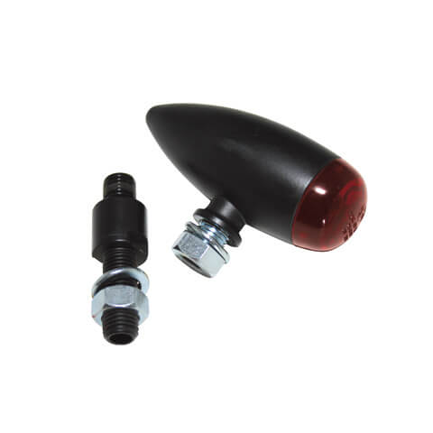 HIGHSIDER LED-Rücklicht MICRO-BULLET, sw, rot Rot Abbildung 1
