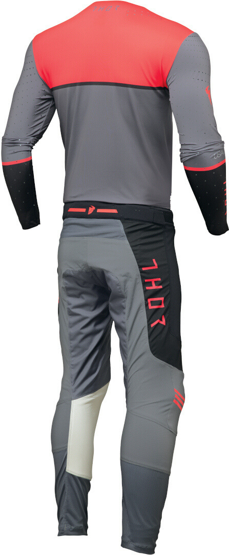 Thor Prime Ace Motocross Pants black/grey/red 38 Figure 5