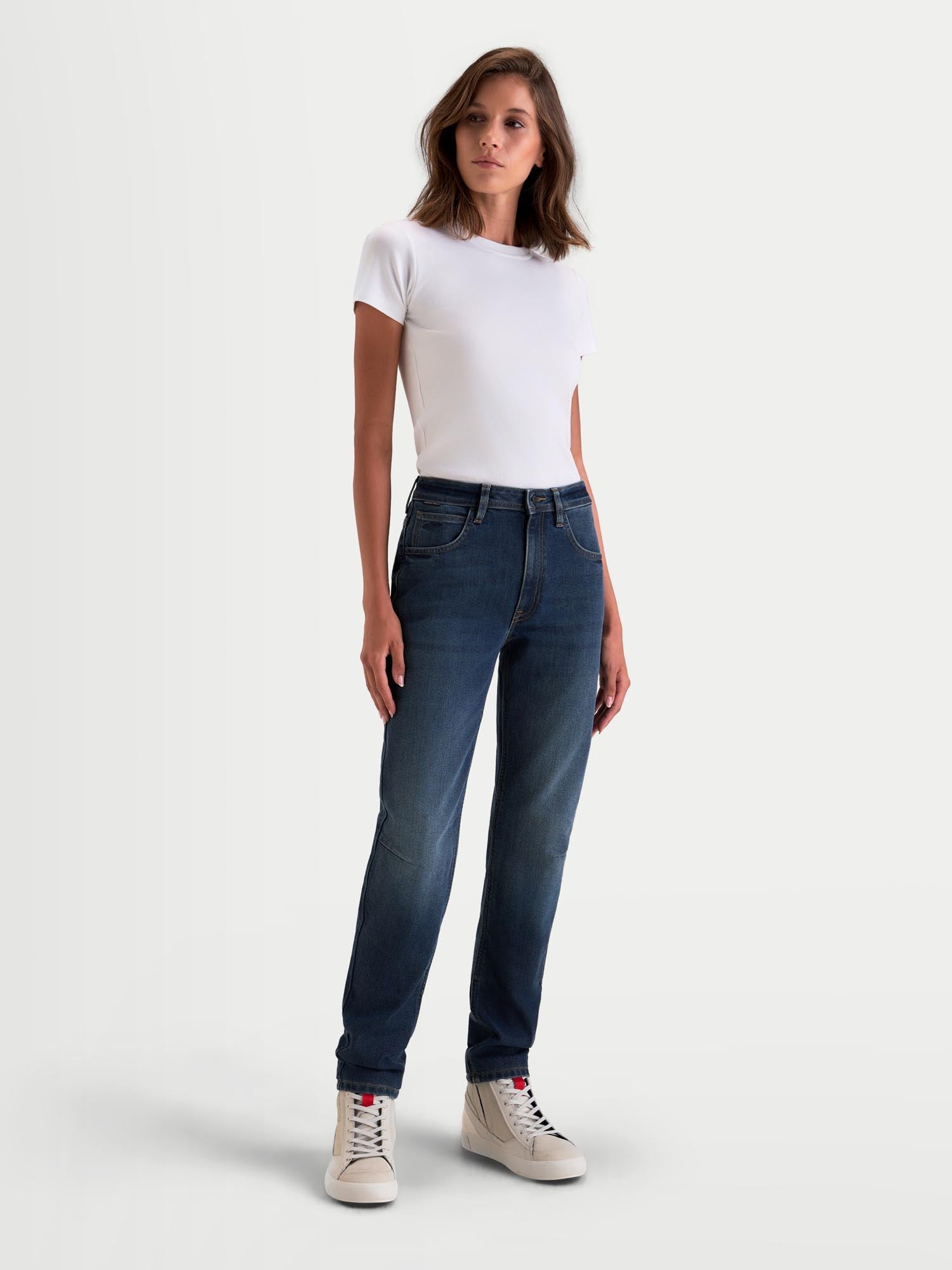 Alpinestars Stella Flex-Ast 5 Ladies Motorcycle Jeans Indigo Wash 27 Figure 6