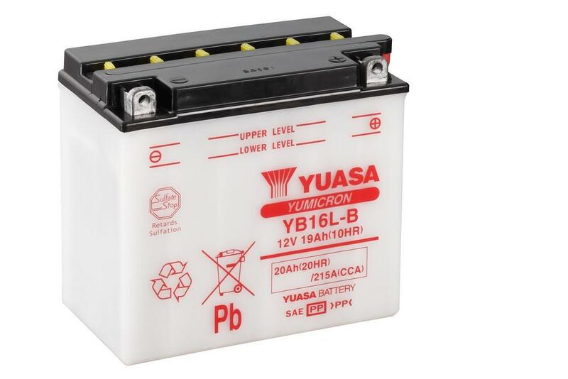 YUASA YB16L-B Baterie fără pachet acid Figura 1