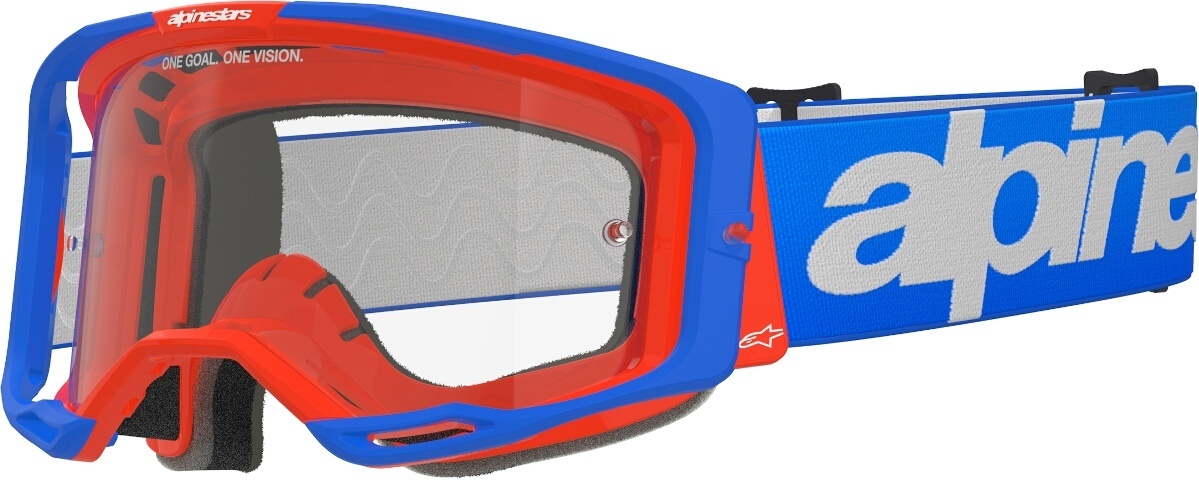 Alpinestars Vision 8 Wordmark Ochelari de motocross Figura 1