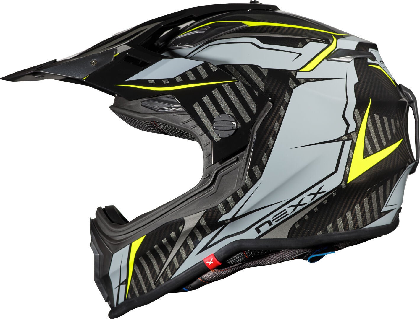 Nexx X.WRL Atika Helm grau/gelb M (57/58) Abbildung 1