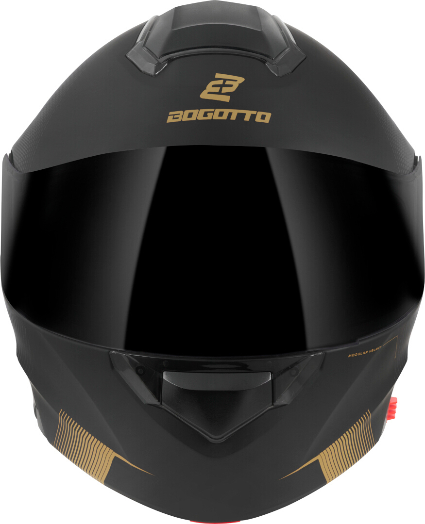 Bogotto H271 Wayke Cască Negru mat/maro L Figura 5