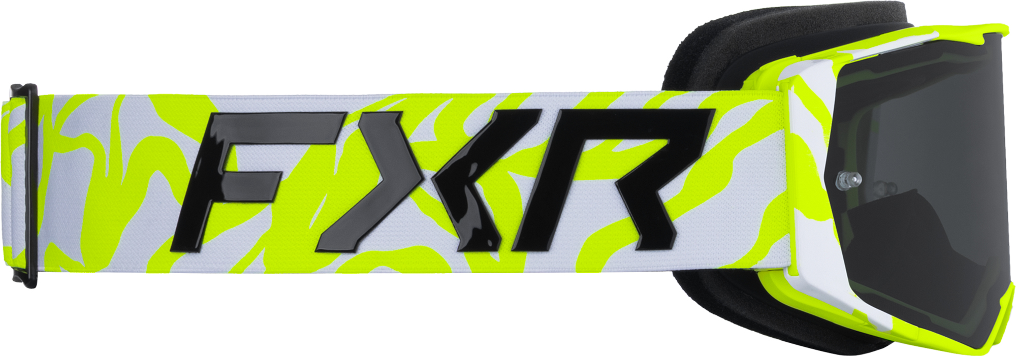 FXR Factory Ride Graphic Ochelari de motocross galben/alb Figura 3