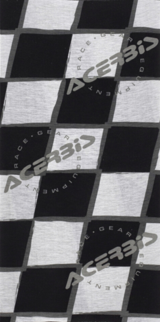 Acerbis Reg Race Încălzitor de gât Alb/Negru Figura 2
