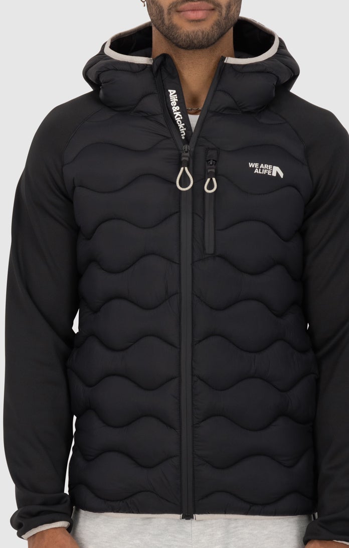 Alife And Kickin ArchieAK A Hybrid Jacke t preto M Figura 5
