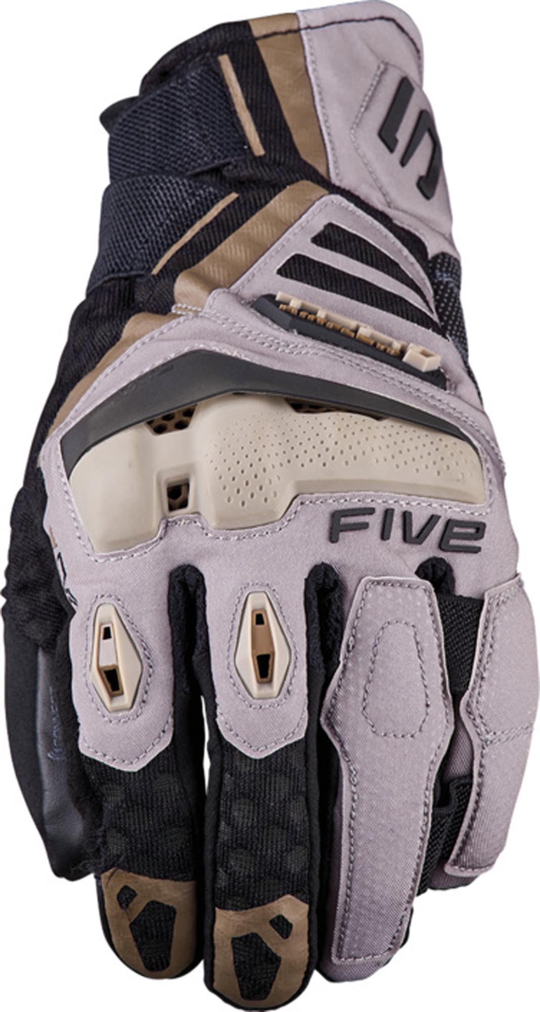 Five TFX1 Airflow Motoristične rokavice črna/rjava/siva S Slika 1