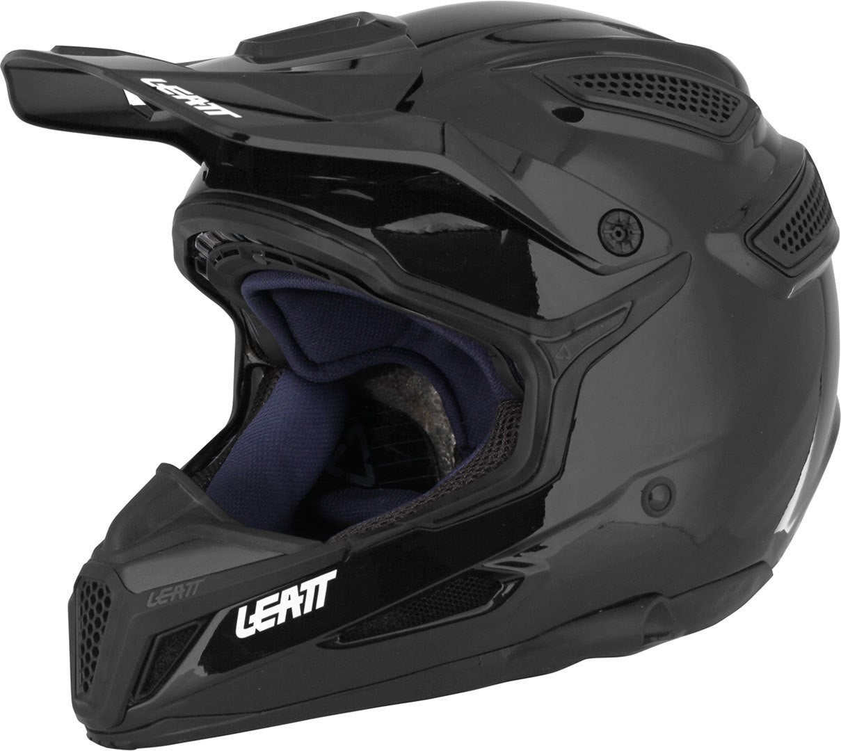 Leatt GPX 5.5 Motocross Helm schwarz M (57/58) Abbildung 1