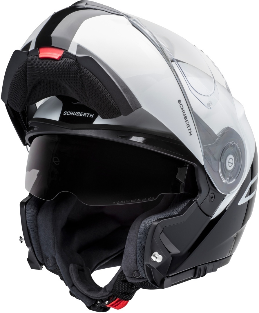 Schuberth C3 Pro Split 冑 黑/白 XL（60/61） 圖 3