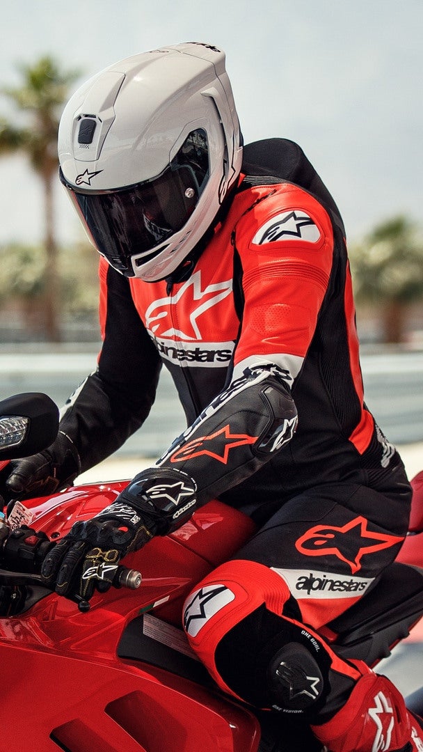 Alpinestars Supertech R10 Carbon Helmet white S (55/56) Figure 8