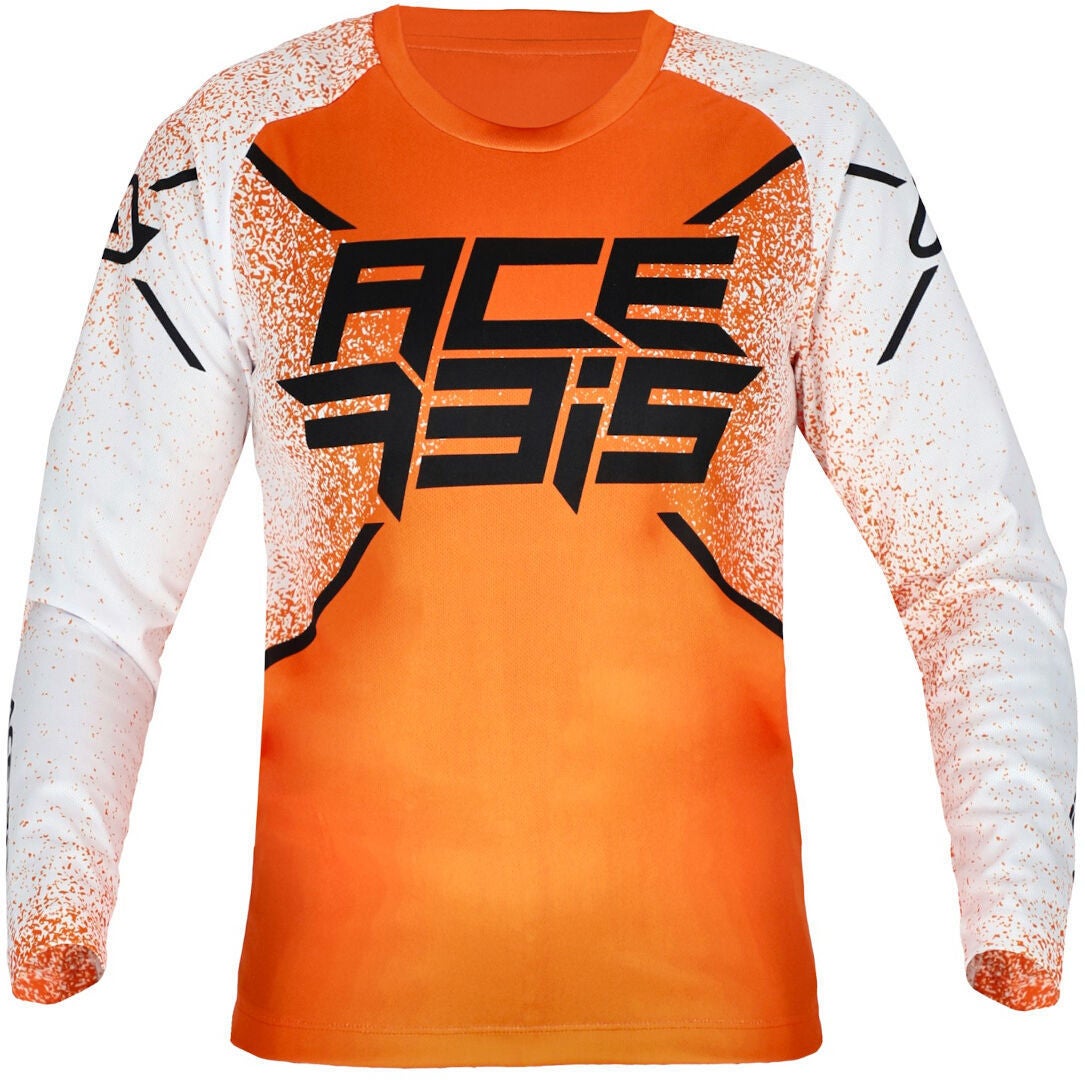 Acerbis MX J-Kid 5 Kinder Motocross Jersey orange/weiß L Abbildung 5