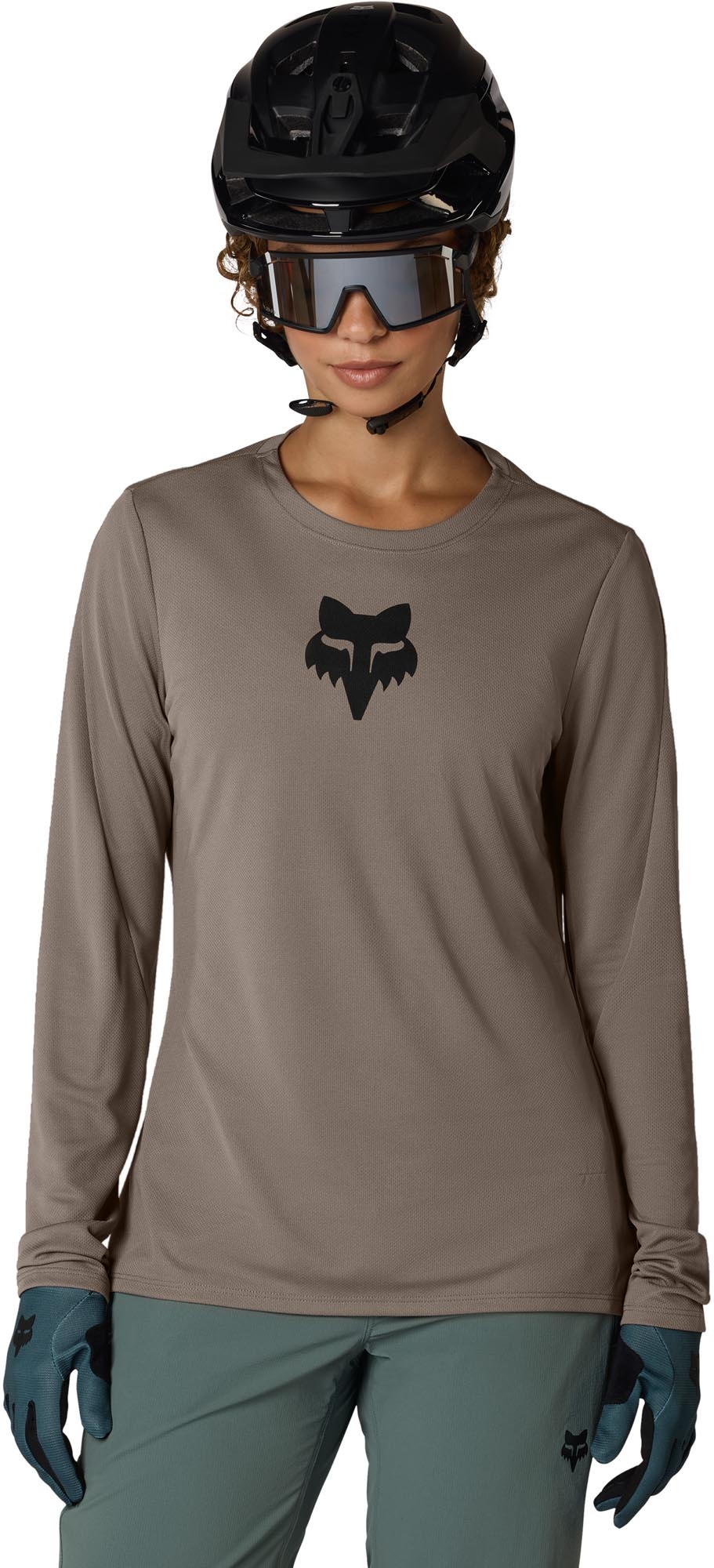 FOX Ranger Fox Head LS Dames Fiets Jersey Lichtbruin M Figuur 3