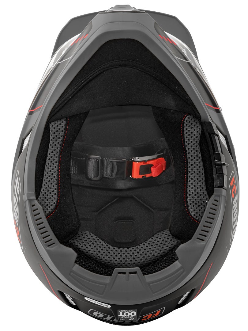 FC-Moto Merkur Pro Air Enduro hjelm sort/grå S Figur 11