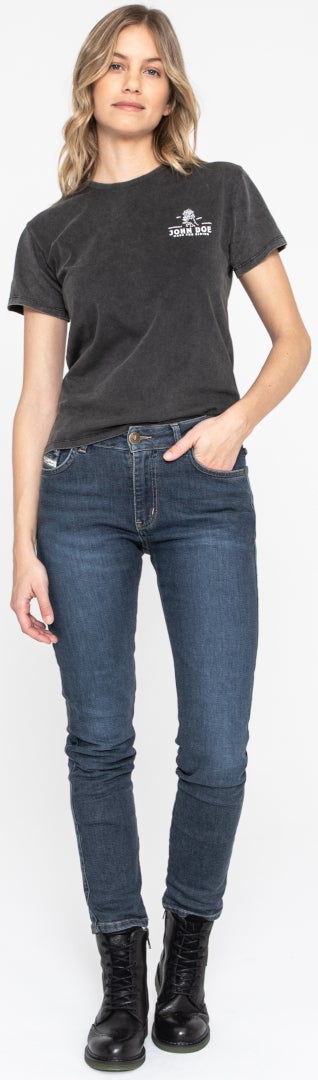 John Doe Jane High Mono XTM Jeans moto donna Indaco 31/34 Figura 6